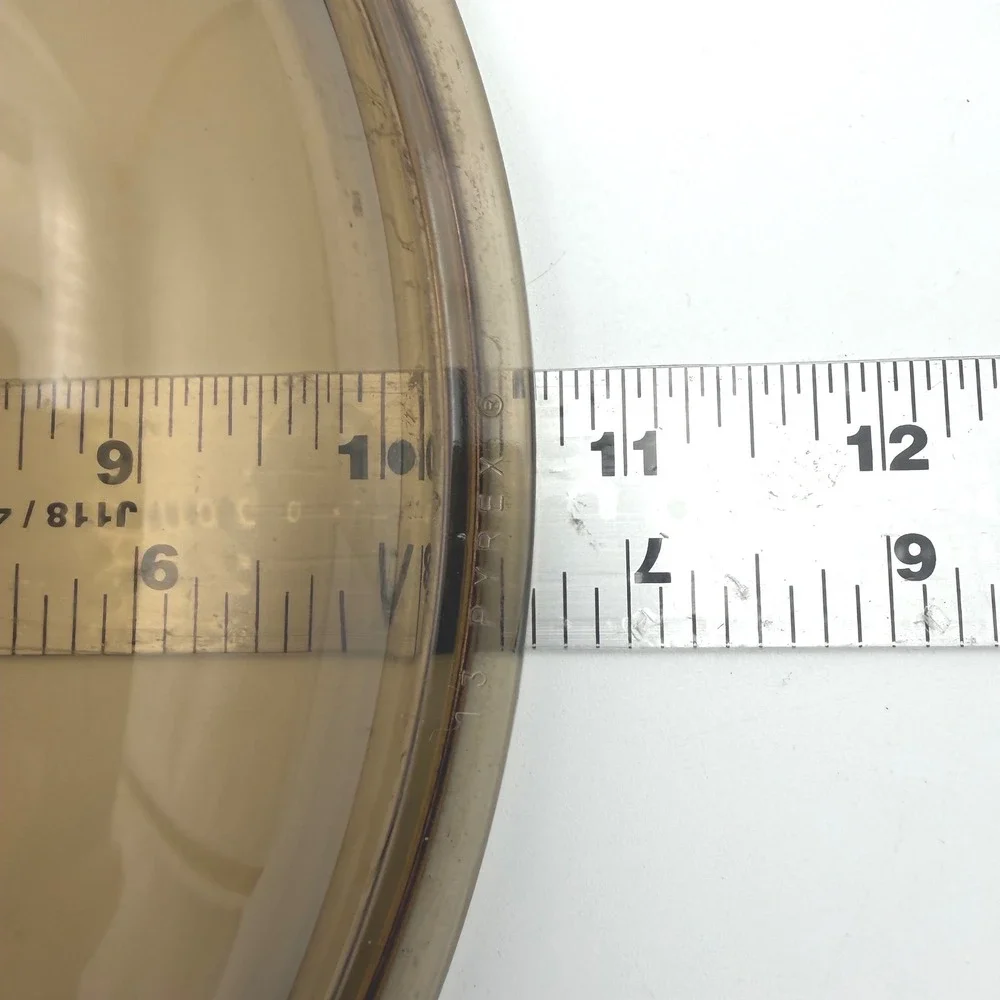 Pyrex Visions Glass Lid 10.5 In Amber V-1.5-C‎ Replacement Cover 1.5Qt Casserole